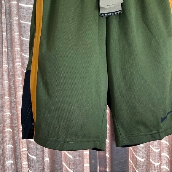 NWT Nike Men's Rough Green Dri-FIT Knit Hybrid 9" Training Shorts Size Small - Picture 5 of 13